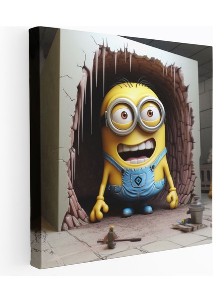 Minyonlar 3D Kanvas Tablo