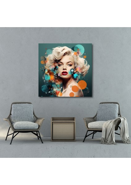 Painted Anarchy Marilyn Monroe Kanvas Tablo