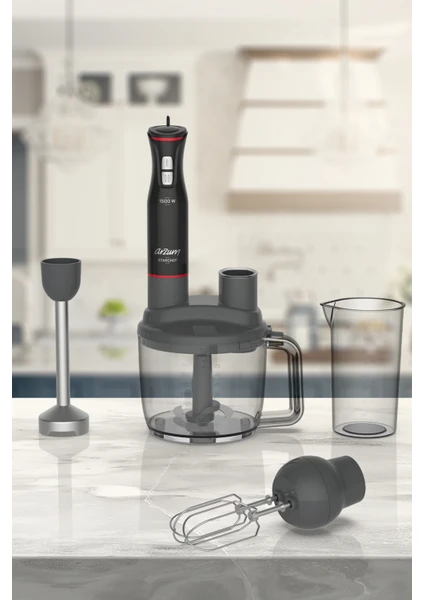 AR1137 Starchef Multi 1500 W Blender Seti - Siyah