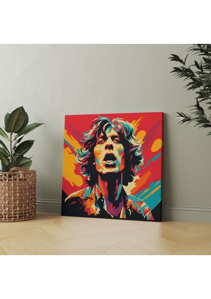 Rolling Stones Pop Art Kanvas Tablo fiyatları