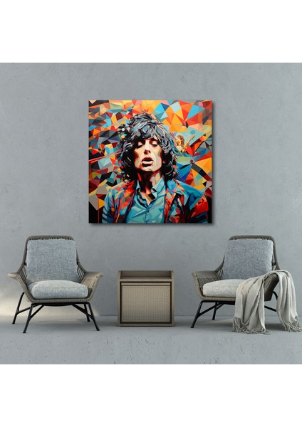 Rolling Stones Duvar Dekorasyonu modelleri