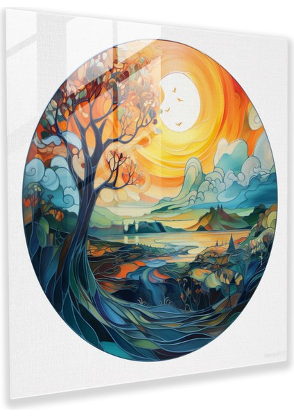 Shire'ın Kaprisli Cam Baskısı