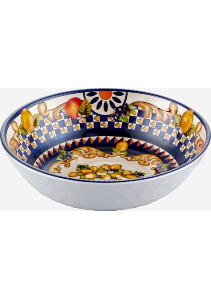 Capri Mavi Melamin Kase 20 cm