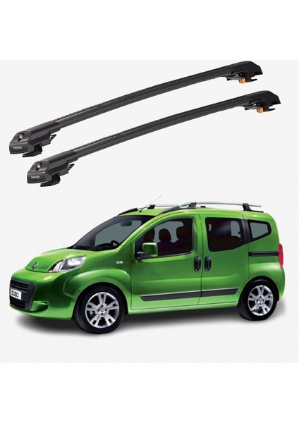 Fıat Qubo 2008-2017 Trx1 Thunder Carrier Kilitli Ara Atkı Taşıyıcı Tavan Barı Siyah fiyatları