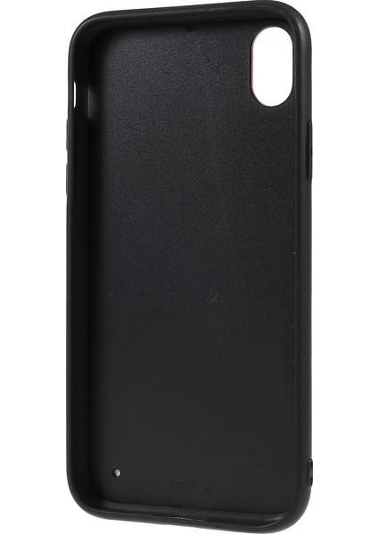 Gradyan Renk Cam+Pc+Tpu Iphone Xr-Red/siyah Için Telefon Kılıfı (Yurt Dışından)