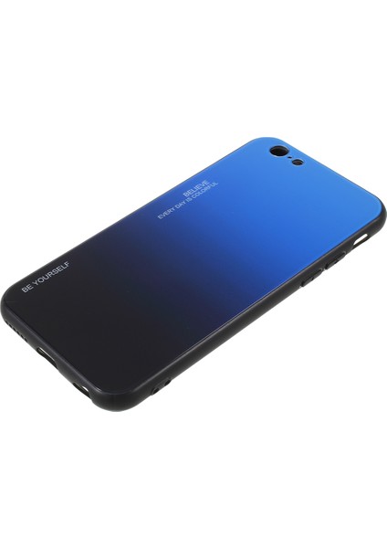 Gradyan Renk Cam+Pc+Tpu Hibrid Telefon Kılıfı iPhone 6s/6-Mavi/siyah Için (Yurt Dışından) fiyatları