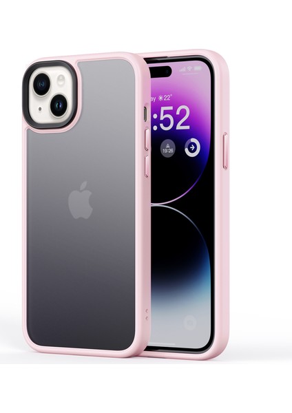 Iphone 15 Telefon Kılıfı Tpu+Pc Çarşı Karşıtı Kapak Pembe (Yurt Dışından)