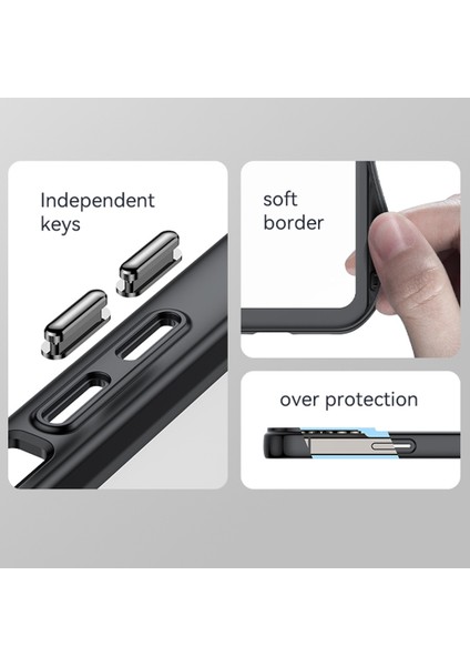 Iphone 13 Pro Telefon Kılıfı Tpu+Akrilik Hibrit Kılıf 6.1 Inç Bağımsız Pc Düğmeleri Koruyucu-Görevli Mavi (Yurt Dışından) fırsatları