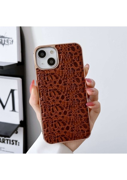 Iphone 14 Telefon Kılıfı Için Nano Elektrapan Telefon Kapağı 6.1 Inç Dokulu Gerçek Cowhide Deri Kaplama Tpu+Pc Alt Case-Coffee (Yurt Dışından) fiyatları