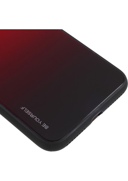 Gradyan Renk Cam+Pc+Tpu Iphone 8 Plus/7 Plus-Red/siyah Için Telefon Kılıfı (Yurt Dışından) fırsatları