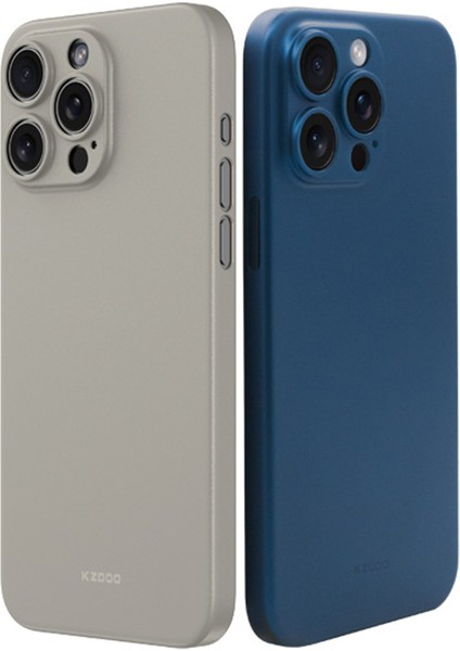 Air Skin Serisi iPhone 15 Pro Parmak Izi Önleyici Buzlu Kılıf Ultra Ince Telefon Kılıfı-Siyah (Yurt Dışından) fiyatları