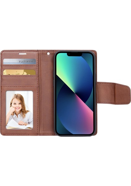 Iphone 13 Mini Telefon Kılıfı Için 5.4 Inç Pu Deri Flip Telefon Kapağı Çıkarılabilir 2'si 1 Arada Manyetik Cüzdan Standı Kılıf-Kahverengi (Yurt Dışından) fiyatları