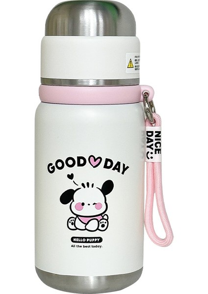 316 Paslanmaz Çelik Yüksek Görünümlü Öğrenci Sevimli Termos Bardak (Yurt Dışından)