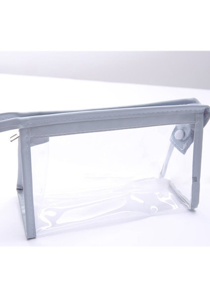 Şeffaf Kalem Çantası Büyük Kapasiteli Basit Üniversite Giriş Sınavı Ortaokul Öğrencisi Kırtasiye Çantası Ilkokul Öğrencileri Çocuk Kalem Çantası (Yurt Dışından)