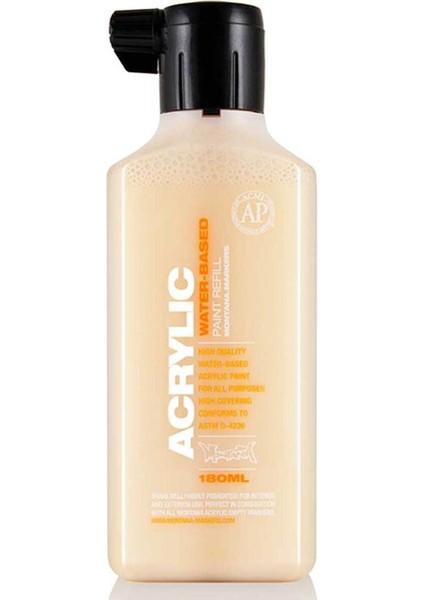 Acrylic Refill 180 ml Sahara Beige 8020 Akrilik Boya Mürekkebi