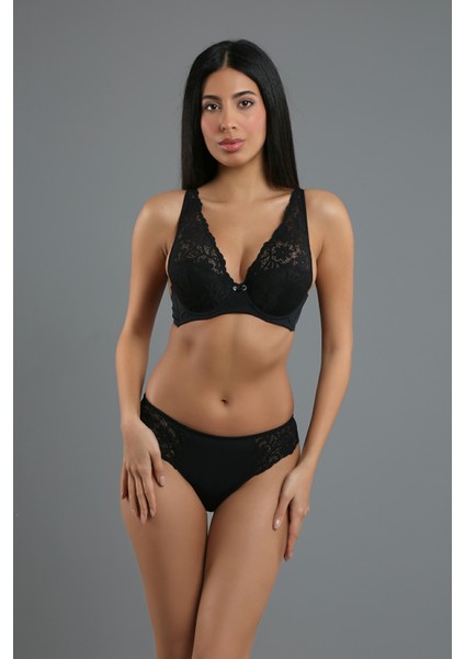 Kadın B Cup Sütyen Külot Takım, 334156