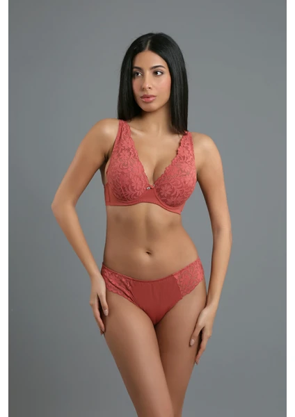 NEWBRA LINGERIE Kadın B Cup Sütyen Külot Takım, 334156