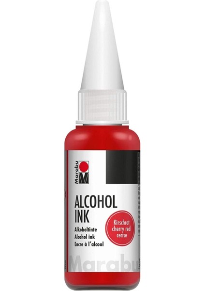 Alcohol Ink Alkol Bazlı Mürekkep 20 ml N 031 Cherry Red