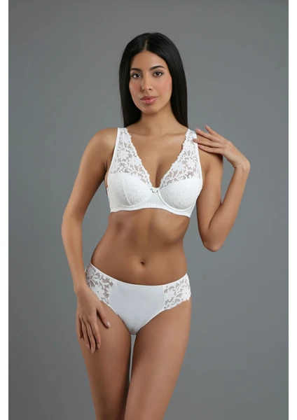 NEWBRA LINGERIE Kadın B Cup Sütyen Külot Takım, 334156