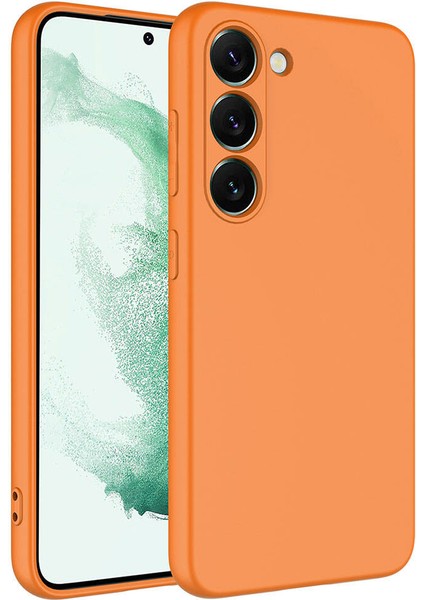 Samsung Galaxy S23 Lenore Kapak Kadife Iç Yüzeyli, Korunaklı ve Şık Tasarımlı Telefon Kılıfı