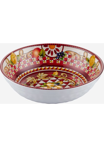 Capri Kırmızı Melamin Kase 20 cm modelleri