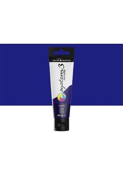 System 3 Akrilik Boya 150 ml 408 Deep Violet modelleri