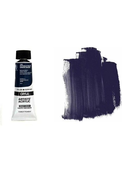 Cryla Heavy Body Artists' Akrilik Boya 75 ml N 140 Phthalo Blue Green Shade modelleri