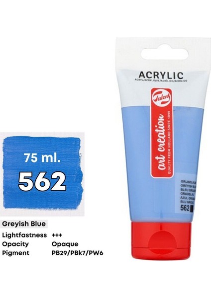 Art Creation Akrilik Boya 75 ml 562 Greyish Blue