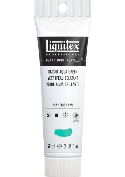 Professional Heavy Body Akrilik Boya 59 ml Bright Aqua Green 660 S1