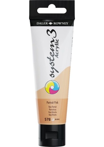 System 3 Akrilik Boya 150 ml 578 Flesh Tint modelleri