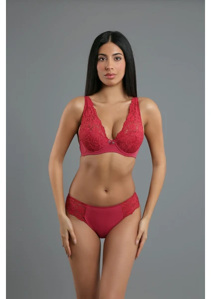 NEWBRA LINGERIE Kadın B Cup Sütyen Külot Takım, 334156