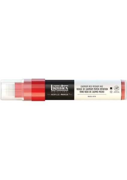 Professional Akrilik Markör Kesik Uç 15 mm Cadmium Red Medium Hue 151 modelleri