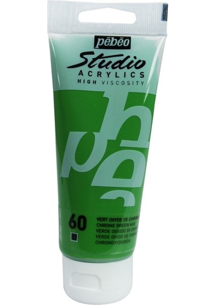 Studio Akrilik Boya Chrome Green Hue 100 ml N 60