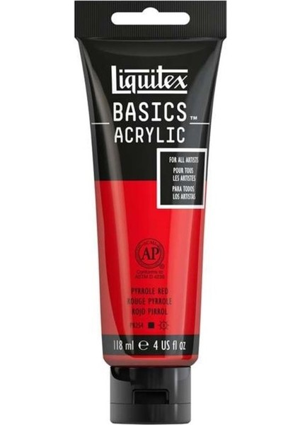 Basics Akrilik Boya 118 ml Pyrrole Red 321