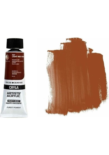 Cryla Heavy Body Artists' Akrilik Boya 75 ml N 527 Light Red Oxide fiyatları