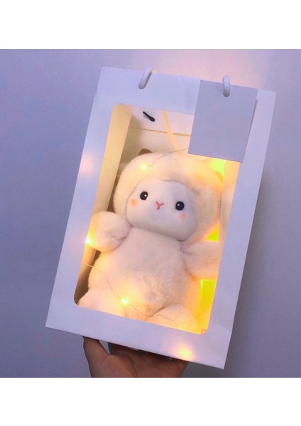 Kuzu Peluş Oyuncak Bez Bebek Sevimli Bebek Yastık 48CM (Yurt Dışından)