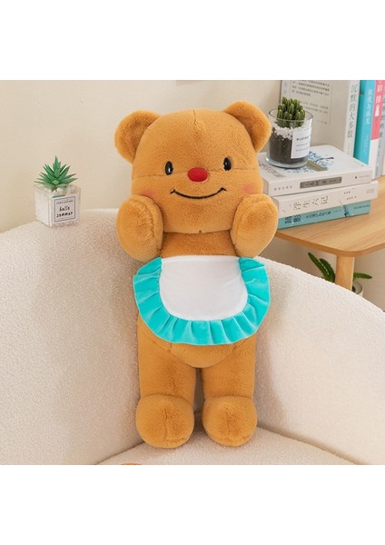 Tereyağı Ayı Bebek Teddy Bear Doll Peluş Oyuncak Bez Bebek 50CM (Yurt Dışından)