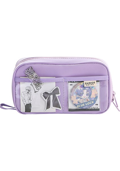 Büyük Kapasiteli Volkan Şeffaf Kırtasiye Çantası (Yurt Dışından)