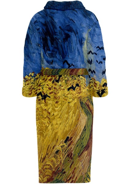 Buğday Tarlası Ve Kargalar / Van Gogh Bornoz modelleri