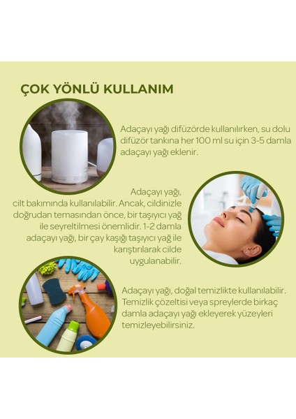 Onka Farma %100 Saf Adaçayı Yağı 10 ml