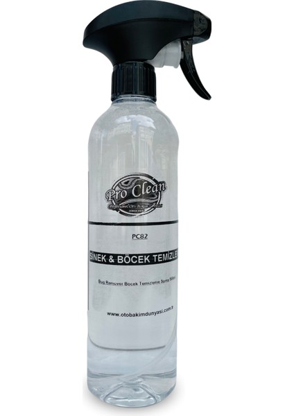 Oto Böcek, Sinek Kalıntı Temizleme Ilacı 600ML