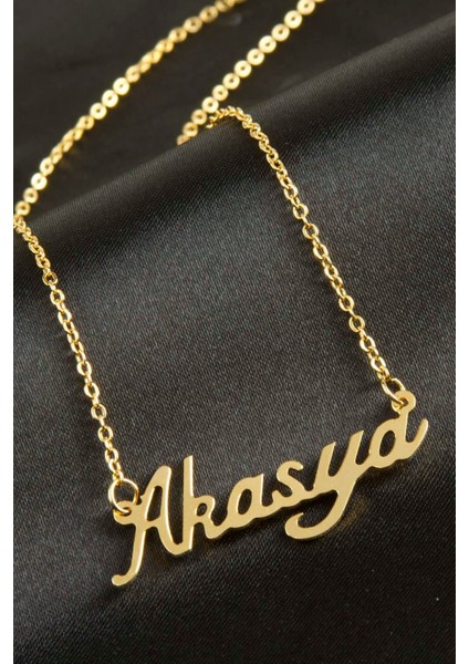 Akasya Isimli Kolye (Kişiye Özel)