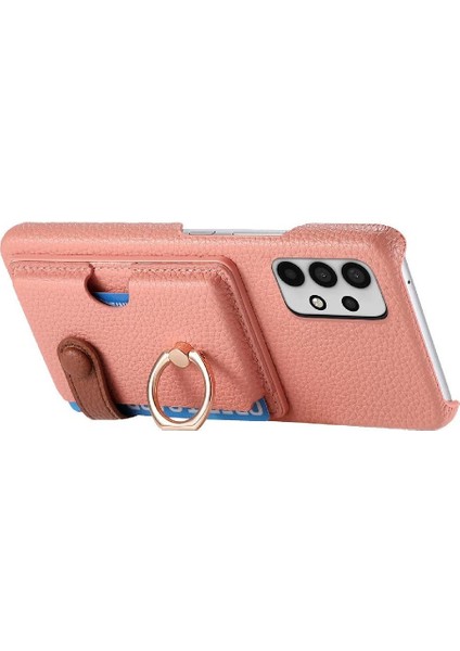 Samsung Galaxy A32 5g Premium Dokulu Deri Kart Yuvaları Halka (Yurt Dışından) indirimleri