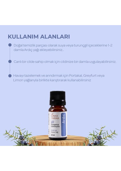 Onka Farma Ardıç Yağı 10 ml