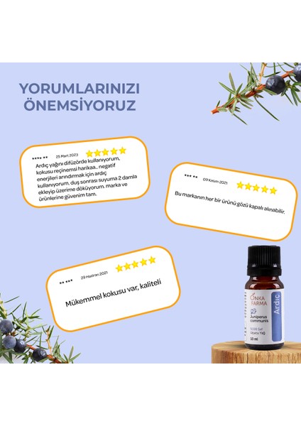 Onka Farma Ardıç Yağı 10 ml