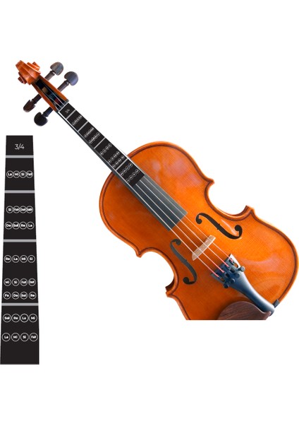 Keman - Nota - Etiket - Sticker - Klavye - Çıkartma - Violin - Keman Aksesuar modelleri