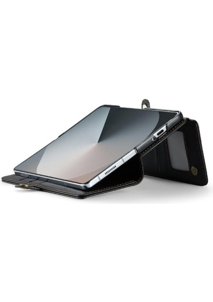 Samsung Galaxy Z Caseme 6 5g Kart Tutucu Ince Kılıf Pu (Yurt Dışından)