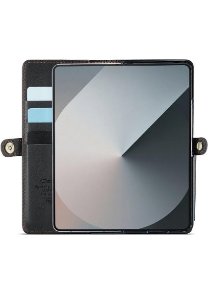 Samsung Galaxy Z Caseme 6 5g Kart Tutucu Ince Kılıf Pu (Yurt Dışından)