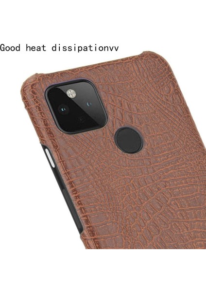 Google Pixel 4A 5g Anti Scratch Uyumluluk Için Şık Klasik Kılıf (Yurt Dışından)