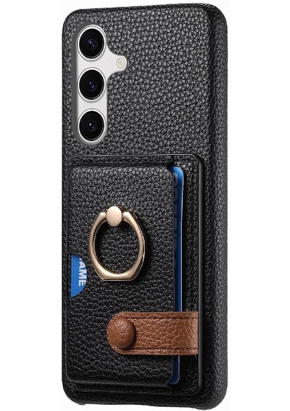 Samsung Galaxy S24 Artı Halka Standı Kart Yuvaları Premium Dokulu (Yurt Dışından) fiyatları